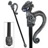 Design Toscano QS92690 Dragonsthorne 6 1/2 Inch Rampant Rogue Dragon Walking Stick