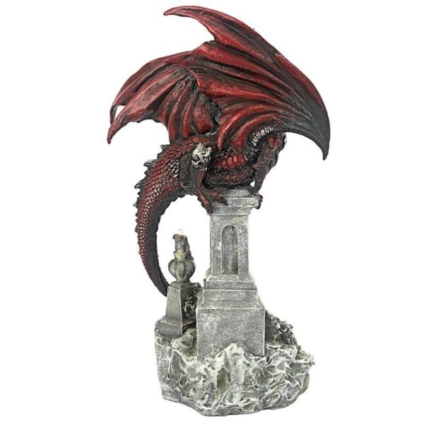 Design Toscano QS93454 7 Inch Warrior Dragon of The Necropolis Statue