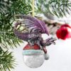 Design Toscano QS93522 5 Inch North Pole Dragon Holiday Ornament