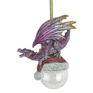 Design Toscano QS93522 5 Inch North Pole Dragon Holiday Ornament