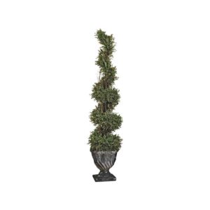 Design Toscano SE6089 Topiary 11 Inch Spiral Boxwood Topiary