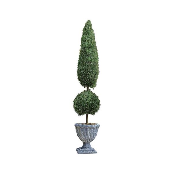 Design Toscano SE6090 Topiary 11 Inch Classic Evergreen Topiary