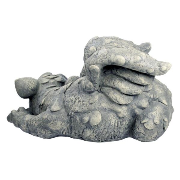 Design Toscano SH22237 20 Inch Large Blushing Babel Dragon Statue