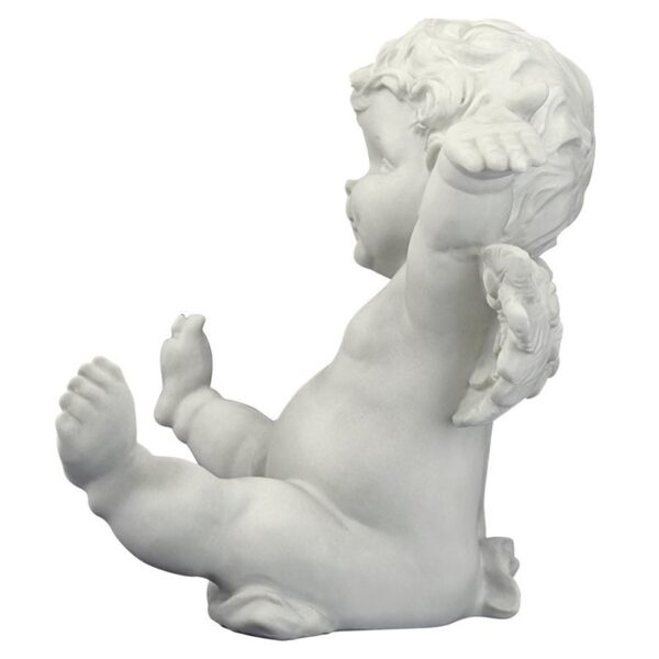 Design Toscano SH3042209 10 Inch Topsy Cherub Statue