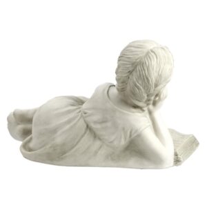 Design Toscano SH38038813 18 Inch Reading Rebecca Garden Scholar Statue