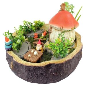 Design Toscano SH381601 15 1/2 Inch Tiny Forest Gnome Friends