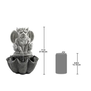 Design Toscano SH382598 8 Inch Cedric The Squirt Gargoyle Fountain