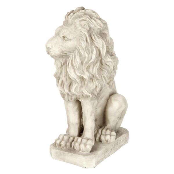 Design Toscano SH43 13 Inch Mansfield Manor Lion Looking Right