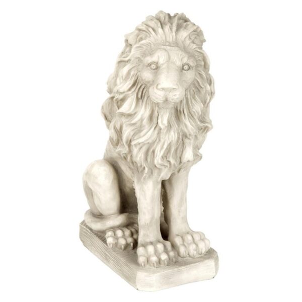 Design Toscano SH43 13 Inch Mansfield Manor Lion Looking Right