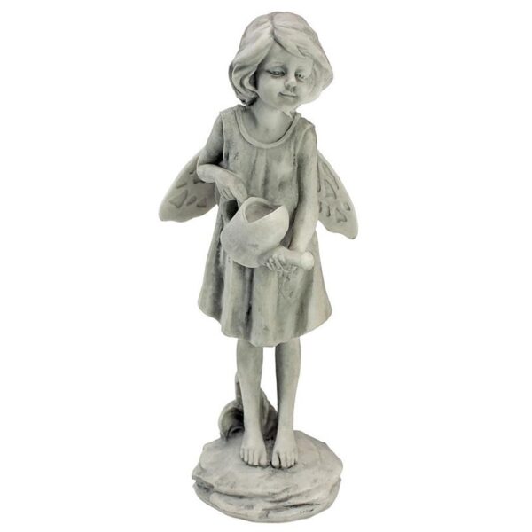 Design Toscano SH9403612 4 Inch Rose Garden Fairy with Watering Can