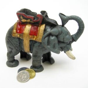 Design Toscano SP1600 8 Inch Circus Elephant Bank