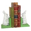 Design Toscano SP1601 3 Inch Bookworm Bunny Rabbits Iron Bookend Set