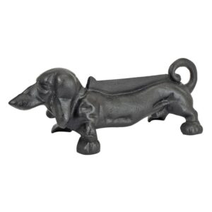 Design Toscano SP2700 13 1/2 Inch Weiner Dog Cast Iron Boot Scraper