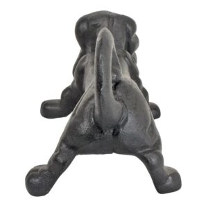 Design Toscano SP2700 13 1/2 Inch Weiner Dog Cast Iron Boot Scraper