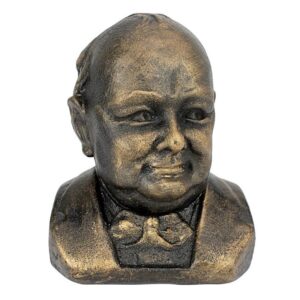 Design Toscano SP2913 6 Inch Sir Winston Churchill Iron Bust