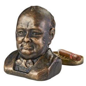 Design Toscano SP2913 6 Inch Sir Winston Churchill Iron Bust