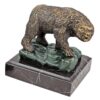 Design Toscano SP335 6 1/2 Inch Bear of Wall Street Cast Iron Statue