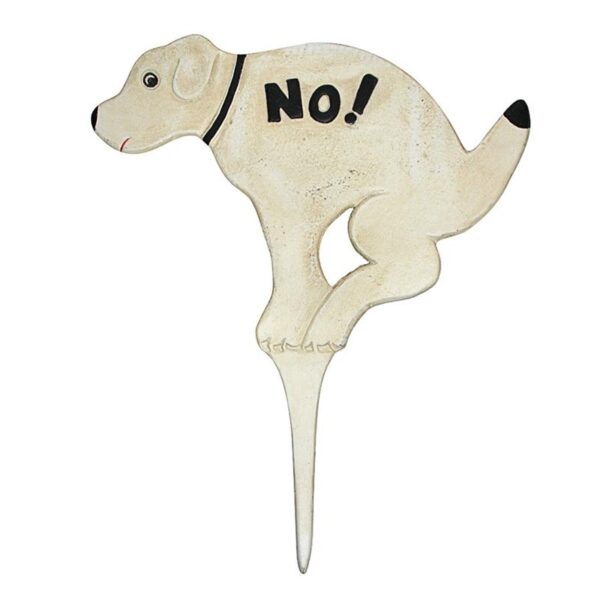 Design Toscano SP628 16 Inch Large No Pausing Pooch Sign