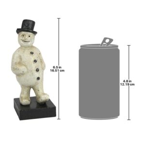 Design Toscano SP977 3 Inch Top Hat Snowman Bank