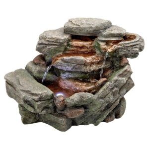 Design Toscano SS11767 13 Inch Waterfall Creek Cascading Fountain