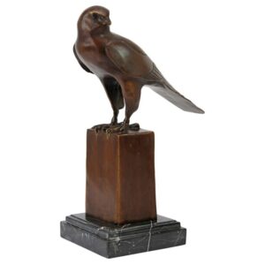 Design Toscano SU007 10 Inch Noble Falcon - Bronze