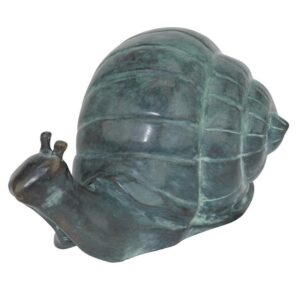 Design Toscano SU1868 13 1/2 Inch Large Snail - Bronze