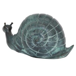 Design Toscano SU1868 13 1/2 Inch Large Snail - Bronze