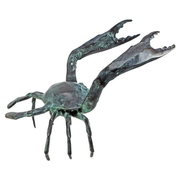 Design Toscano SU1869 10 1/2 Inch Large Bronze Crab