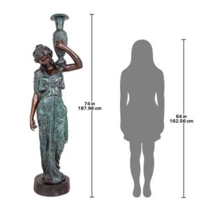 Design Toscano SU20191 26 Inch Dione the Water Goddess - Bronze