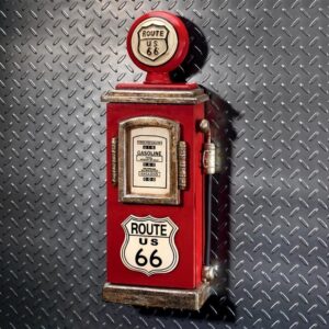 Design Toscano SY5839 6 1/2 Inch Route 66 Mdf Key Box