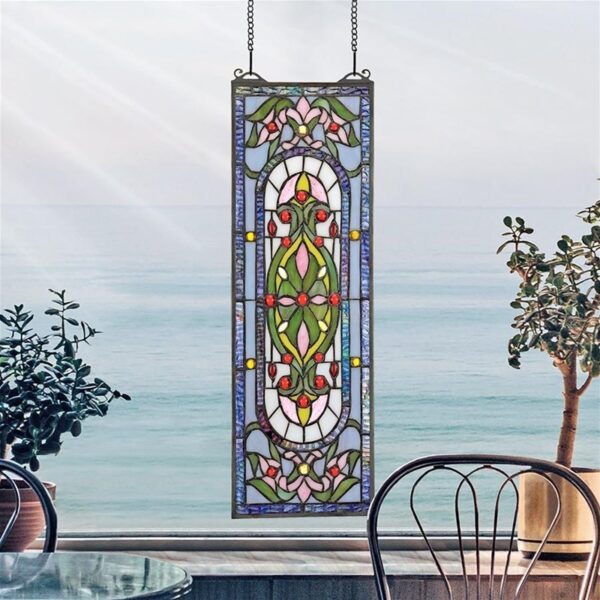 Design Toscano TF53503 7 Inch Palais Royal Stained Glass Window