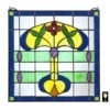 Design Toscano TF802 17 Inch Horta Tiffany Style Stained Glass Window