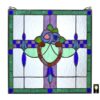 Design Toscano TF803 17 Inch Nightshade Stained Glass Window