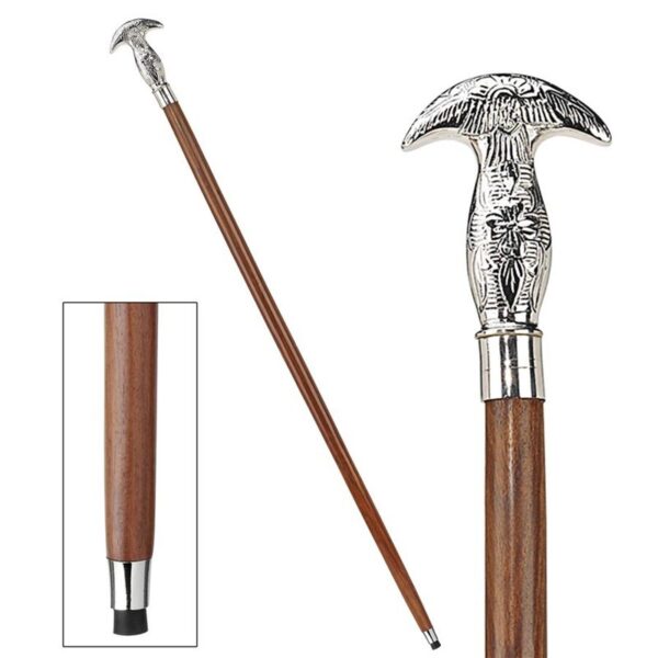 Design Toscano TV6219 1 Inch Dobule Hook Handle Walking Stick