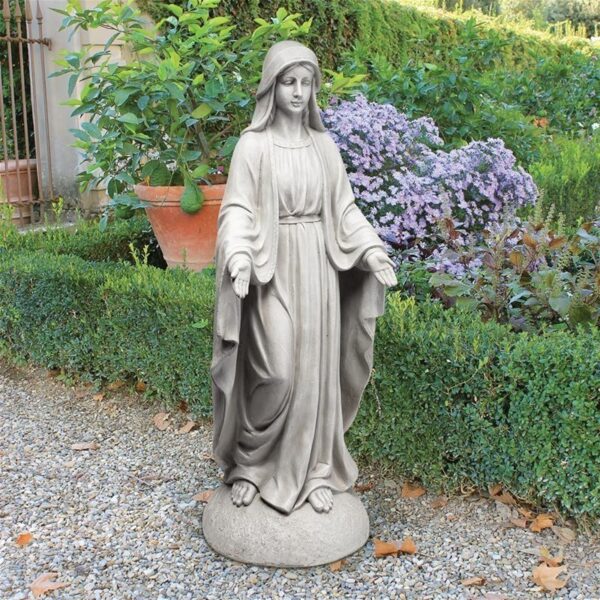 Design Toscano VG55436 13 1/2 Inch Grand Madonna of Notre Dame Statue